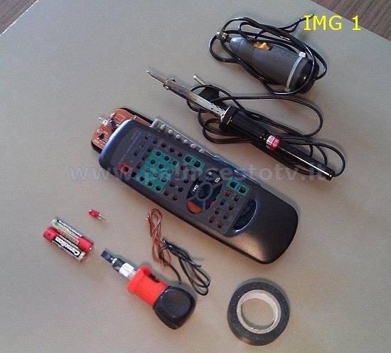 instruments repair ir remote tv